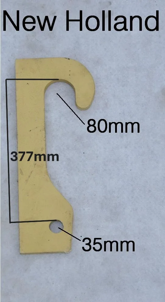 New Holland Brackets dimensions