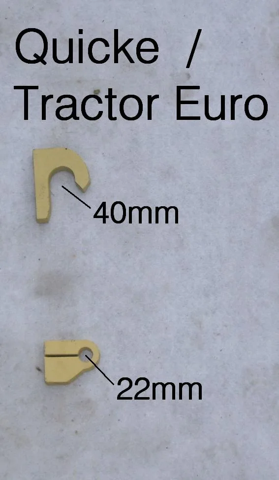 Quicke / Tractor Euro dimensions