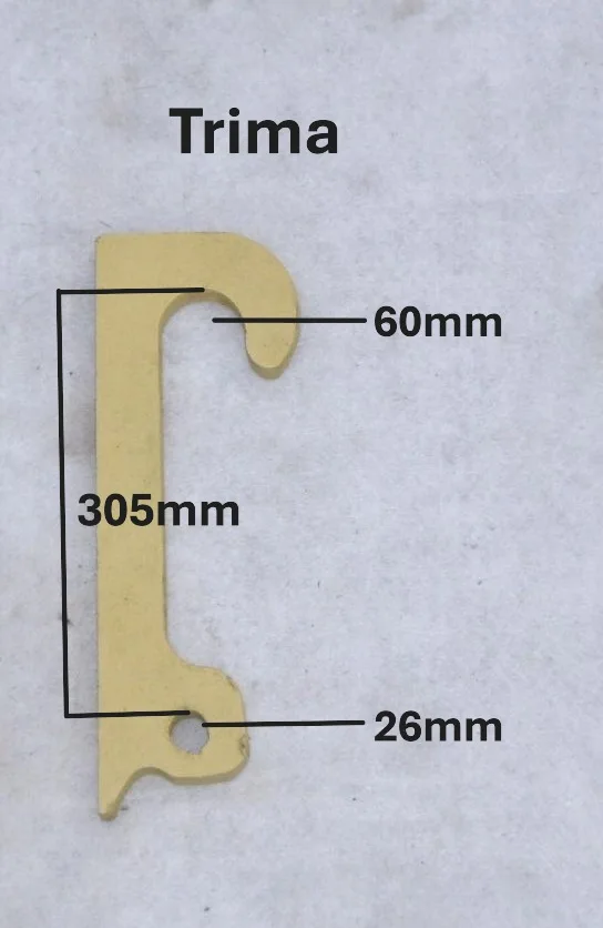 Trima Brackets dimensions